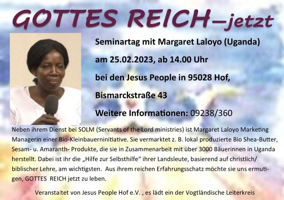 Gottes Reich jetzt Gottes Reich jetzt